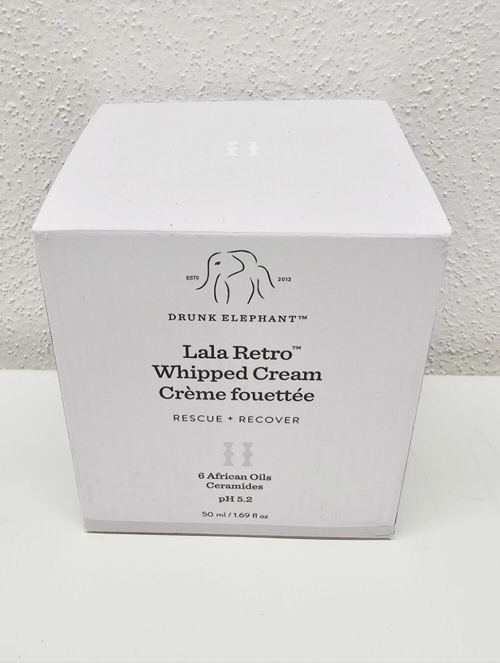 NIB DRUNK ELEPHANT Lala Retro Whipped Cream 1.69 Fl Oz